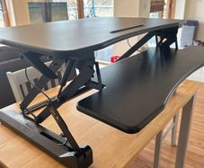 Duronic DM05D2 Height Adjustable Sit-Stand Desk Converter