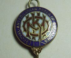 RAOB (Royal Antediluvian Order of Buffaloes) - 3rd Degree Knight Order of Merit silver-gilt badge (1950's or earlier)