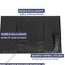 Mounting Dream Outdoor TV Cover Weatherproof with Bottom Cover for 30-32 inch TV, Waterproof and Dustproof TV Screen Protectors with Remote Control Pocket for Outside LED, LCD, OLED Flat Screen TVs Image 4