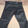 womens VERO MODA mid rise slim jeans pants trousers stretchy smooth black coated petite Size W 28 inch Image 9