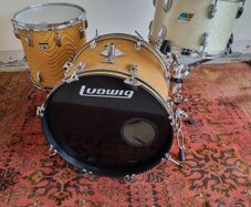 Ludwig Downbeat vintage 70s Drum kit set 12 14 20