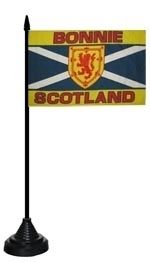 50x Scotland Table flag