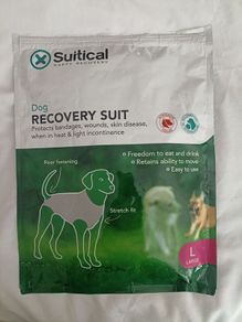 Dog recovery suit
