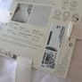 Marks and Spencer White Jacquard Duvet Cover King Bedding Set Image 5