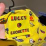Lucky Chouette Yellow Owl Print Dress Size 38 M 10 Image 3