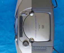PHILIPS CD Radio Cassette Recorder Model AZ1008, Radio is excellent, great volume, CD Tape not working