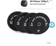 Olympic Bumper Plates - 105kg Set