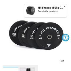Olympic Bumper Plates - 110kg Set