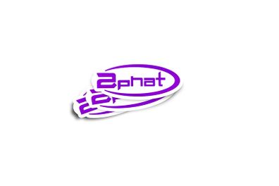 2phat RTE Network 2 Glossy Stickers 2-Pack