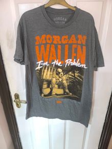 Morgan wallen music t shirt size large