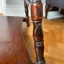 Antique High Chair folds Inlaid Play Table Image 6