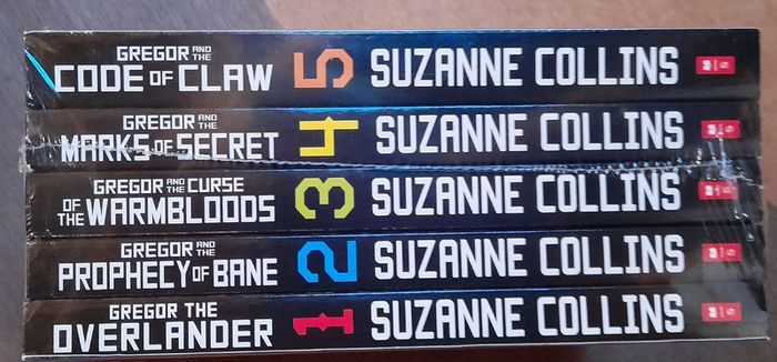 New:  Underland Chronicles series set by Suzanne Colllins