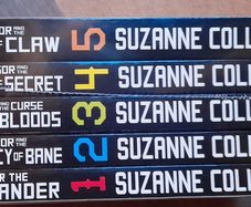 New:  Underland Chronicles series set by Suzanne Colllins