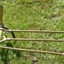Antique Solid Brass Fireplace Set Image 5