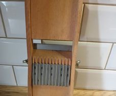 Vintage Wooden Waefa Vegetable Slicer