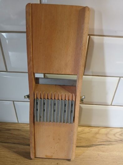 Vintage Wooden Waefa Vegetable Slicer