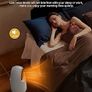 LIMITED TIME DEAL Electric Heater, 1500w Space Heater with 60 Degree Oscillating, Energy Efficient Fan Heater with Thermostat, Overheating & Tip-Over Protection, 12 Hr Timer for Office Home Image 3