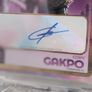 Topps UCC GOLD 2024/2025 Cody Gakpo Auto /25 Purple Liverpool FC Image 3