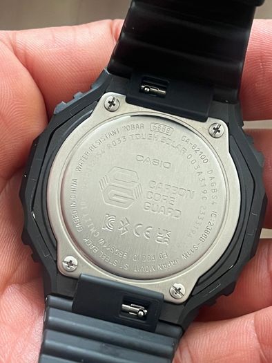 Casio G-shock GA-B2100 with Bluetooth + Tough Solar