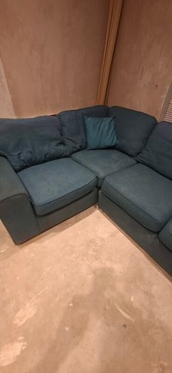 L shaped sofa and 3 seater sofa