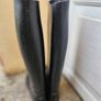 Rubber Riding Boots size 8 Image 3