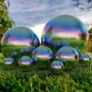 8 Pcs Stainless Steel Multi Colour Gazing Ball for Home Garden Ornament Decorations, 42-150 mm Mirror Polished Hollow Ball Reflective (FREE SHIPPING) Image 7