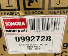Ford Kuga Rear Lamp 2016-2020 LH