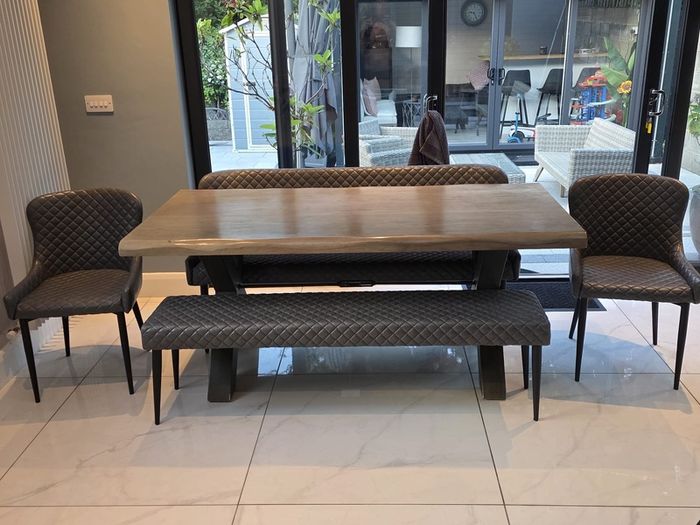 dining table, chairs & benches