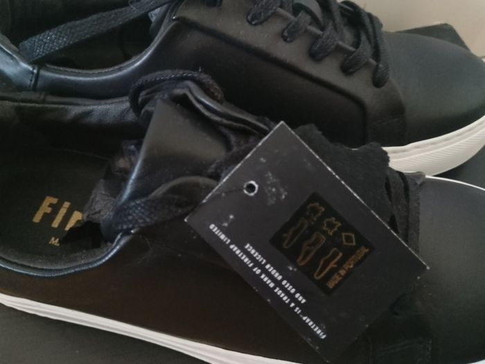 Firetrap leather trainers
