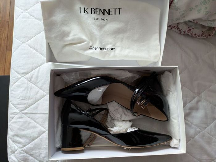 LK Bennett Black Heals
