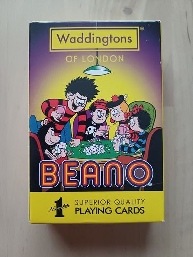 Beano Comic Waddington's Playing Cards (Poker Rummy Solitaire Hearts Cribbage BRAND NEW)