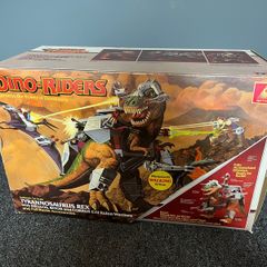 Dino Riders Tyrannosaurus Rex in box Working near complete
