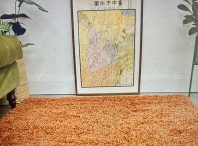 Soft Everyday Terracotta Shaggy Rug