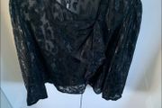 Zara Black Sequenced Top