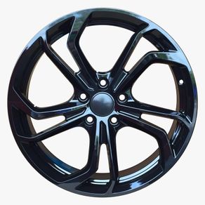 18" Vw GTI TCR type black Alloys Seat Audi Skoda Vw 5x112