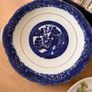 Vintage Blue & White China Tea Set Image 5