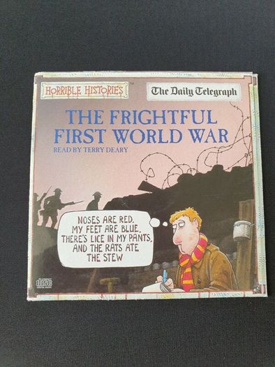 Horrible Histories CD audiobook Frightful First World War Terry Deary History