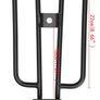 Sportster Iron 48 883 XL1200 2004-2018 2015 2016 2017 Bar Backrest Luggage Solo Shelf Frame Rack Image 4