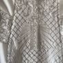 White Embroidered River Island Dress Size 8 Image 2