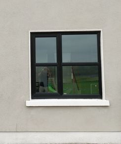 double glazed window