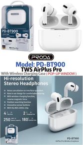 REMAX AirPlus Pro Wireless Earbuds PD-BT900 (Battery Display of Pop-up Window)