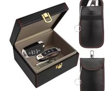 New car must have Faraday Box And Two Faraday Bags, a Carbon Fiber Signal Interceptor