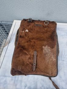 WW2 German Pony Fur Rucksack Torniste WWII