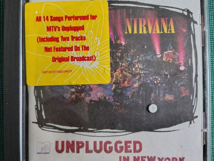 Nirvana - MTV Unplugged In New York CD (1994) Acoustic Live Grunge EX+