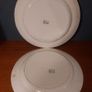 Fabulous Pair of Early Vintage Blue and White Arklow Pottery 10 Inch Dinner Plates Unknown Pattern Name, Backstamp Circa 1930/40's Image 4