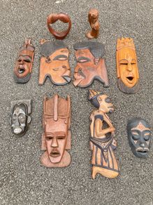 African tribal craving set free postage