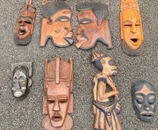African tribal craving set free postage