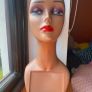 Four wig styling mannequin heads Image 2