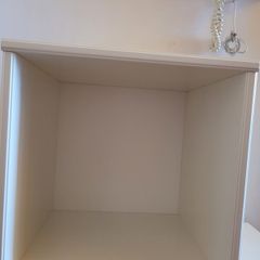 ikea shelving unit, off white colour,  like new