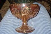 Carnival Glass Vintage Sweet Dish